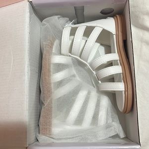 Girls Zip Back Gladiator Sandals